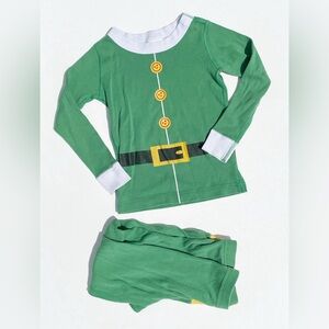 Hanna Andersson 2-piece Elf Christmas Pajamas Size 4